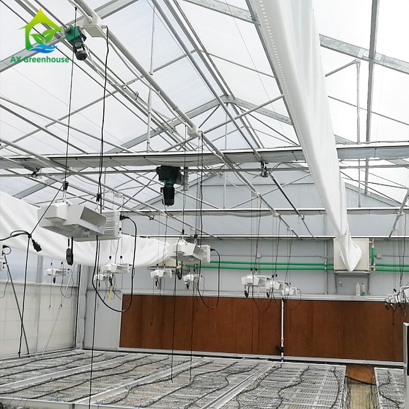 Serra 100% del tunnel di privazione del film 220V del PE alta di blackout leggero automatico della serra per la piantatura del Mariguana