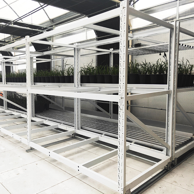 Rack per la coltivazione di erbe medicinali vegetali a doppio strato per agricoltura verticale