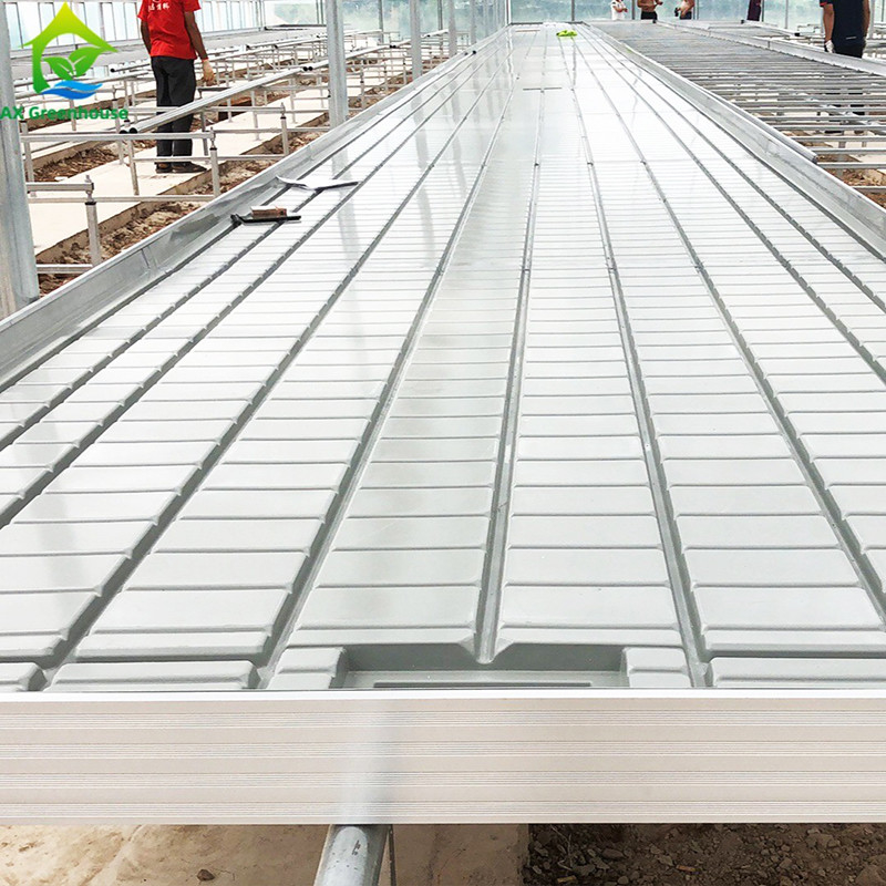 Ebb Flow Custom Double Layers Flood Grow Table Seedbed Rolling Bench Mobile e adatto per i fiori