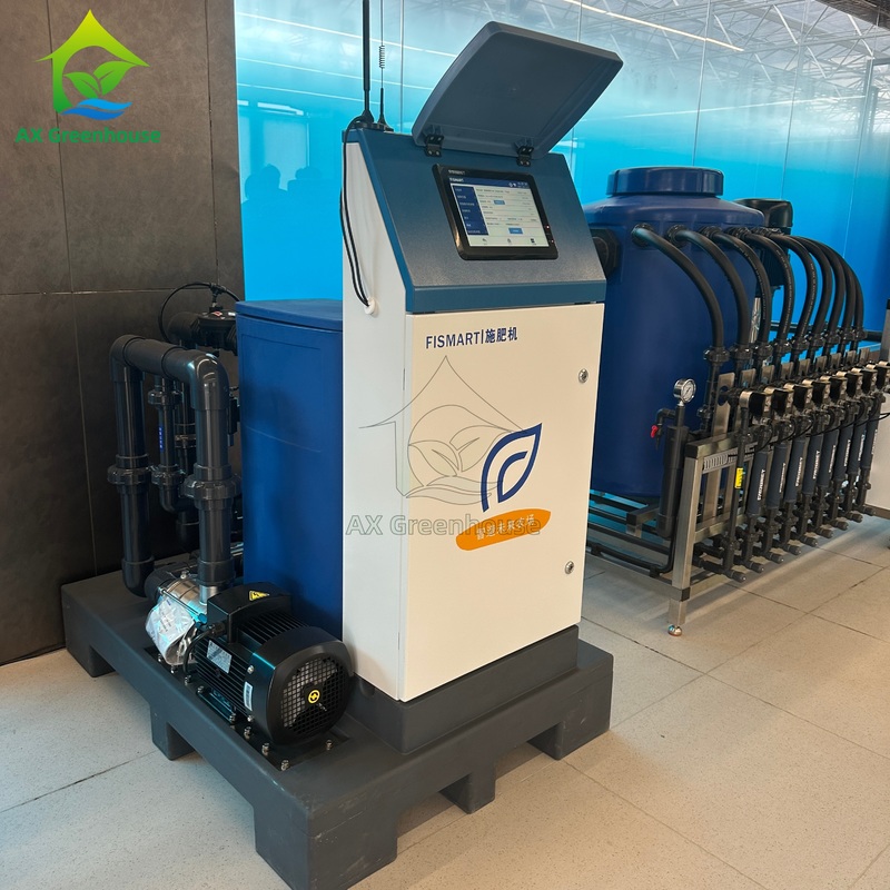 Fismart - Sistema di dosaggio fertilizzante PWM bypass con sensore EC PH intelligente automatizzato ad alta precisione, spandiconcime per l'agricoltura