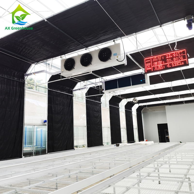 sistema di controllo di clima di Dep Grow Tunnel Greenhouse With della luce di altezza della parete di 1,8-3M