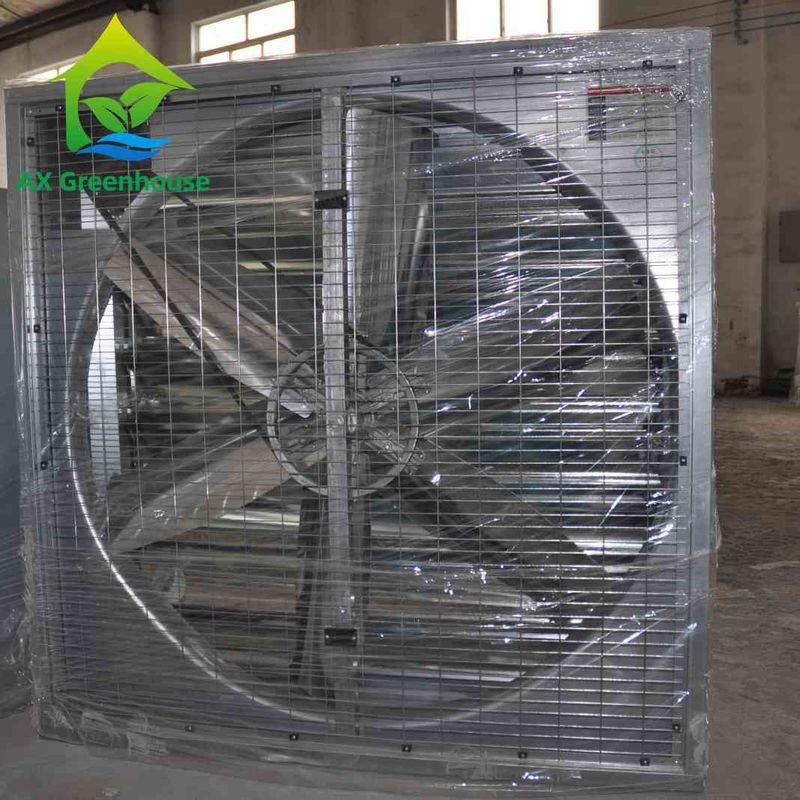 Ventilatori di scarico per serre in alluminio di grado industriale resistenti alla corrosione per raffreddamento evaporativo umido