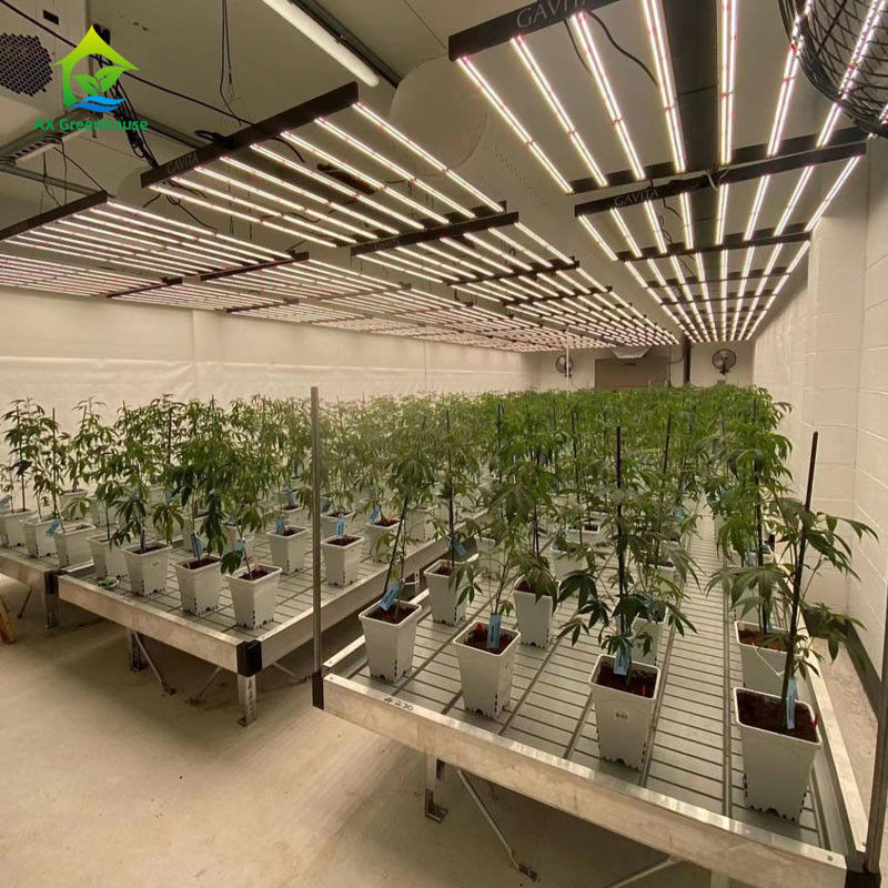 Banchi mobili per serre stabili ed ecologiche con pannello in plastica ABS e telaio in lega di alluminio, in dimensioni personalizzabili